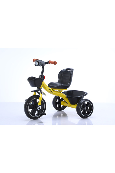 MG دراجة ثلاثية العجلات للأطفال من عمر سنتين إلى ست سنوات - مزودة بسلة أمامية...