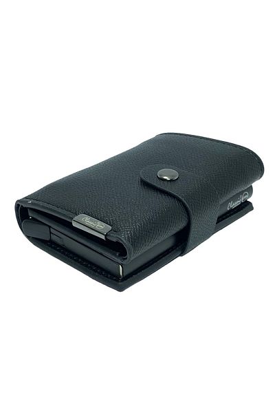 Classic Milano RFID Blocking Faux Leather Wallet for Men and Women, Automatic Card Holder Men's Wallet