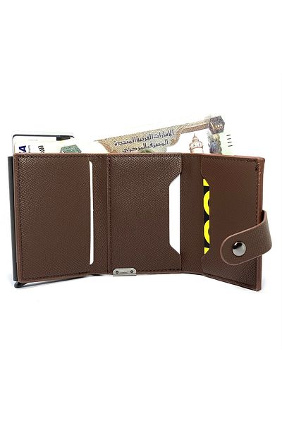 Classic Milano RFID Blocking Faux Leather Wallet for Men and Women, Automatic Card Holder Men's Wallet