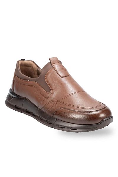 Forelli 46603-G Fogs Tan Pantofi pentru bărbați din piele naturală