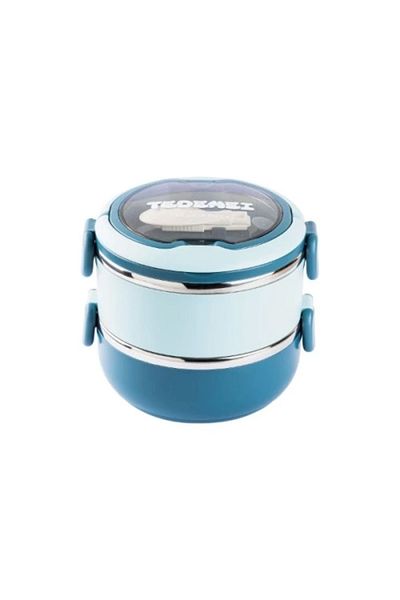 TTT Double Layer Portable Stainless Food Container