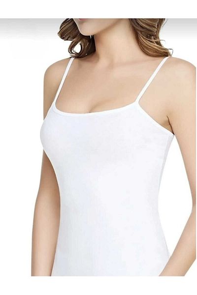 Mrs.idea Women's Rope Strap Cotton Tank Top