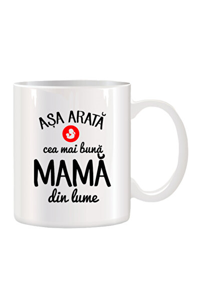 OEM Cana albă personalizată Așa arată cea mai bună mamă din lume, INOVATIX®. ...