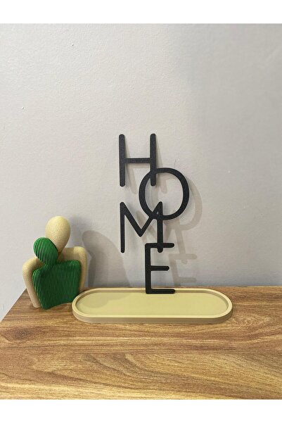 Ela Crafts Сучасний дизайн HOME Напис – Декоративний напис, що приклеюється до стін і дверей | Стильний і мінімалістичний штрих