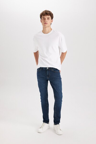 DeFacto Carlo Skinny Fit Regular Tail Extra Skinny Paca Jean B2068ax2424au - джинси з завуженою талією B2068ax2424au