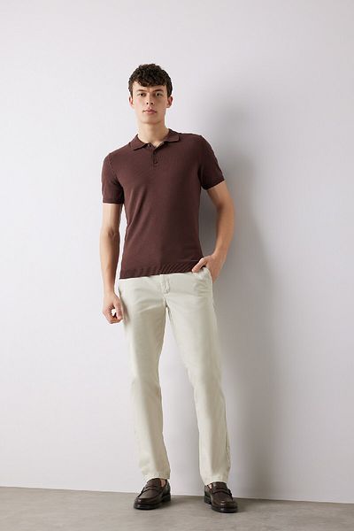 DeFacto Chino-Canvas-Hose mit normaler Passform D7349ax25sp