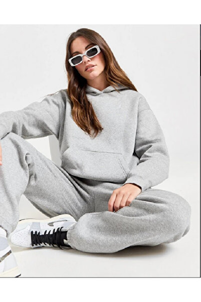 Nike Jordan Brooklyn Fleece Kadın Gri sweatshirt
