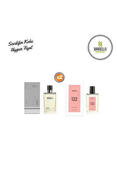 Bargello Kadın 122 - 678 Erkek 50ml Edp Parfüm -bes