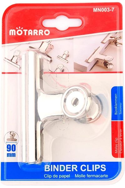 MOTARRO MN003-7 مشابك ملفات - عبوة من قطعتين