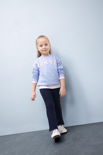 DeFacto Baby Girl Spanish Leg Waffle Leggings D7888A525Sp