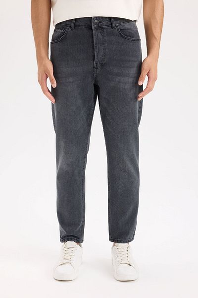DeFacto 100% βαμβάκι 90's Slim Fit Skinny Fit Ψηλόμεσο Skinny Leg Jean Washed Παντελόνι D8759ax24au