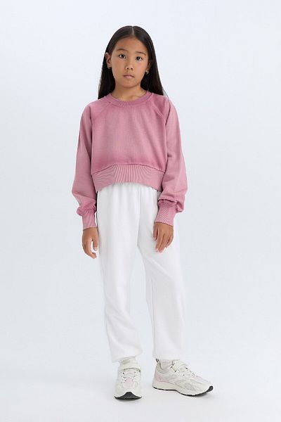 DeFacto Hanorac crop pentru fete - Relax Fit D6994A824WN