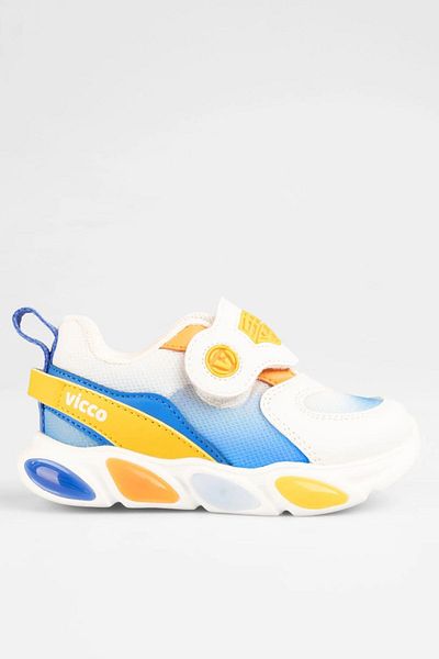 Vicco Lightweight Orthopedic Velcro Boys' Sports Shoes with Lights