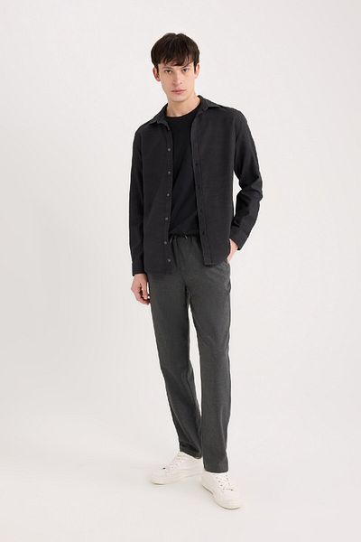DeFacto Jogginghose mit gerader Taille und elastischer Taille – Schnürung und Taschen D8640ax24au