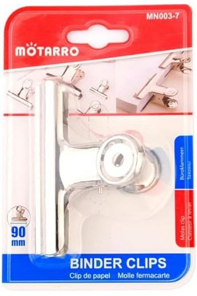 MOTARRO MN003-7 مشابك ملفات - عبوة من قطعتين