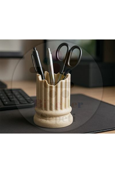 Bi'şeyler Sepeti Ruins Fragment Desk Holder Ruins Fragment Pen Holder