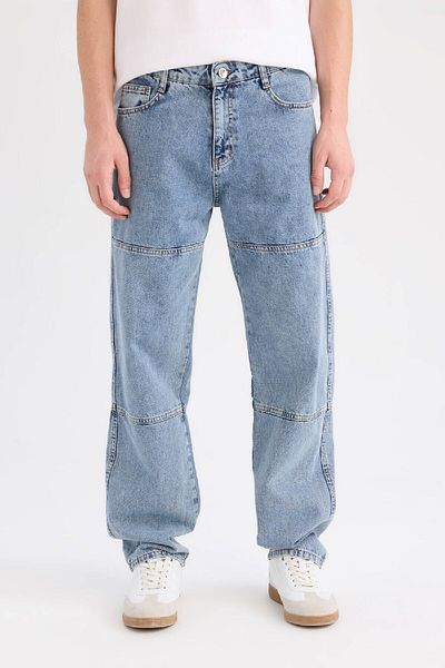 DeFacto Relax Fit Relaxed Cut Φαρδύ τζιν παντελόνι D8779ax24au