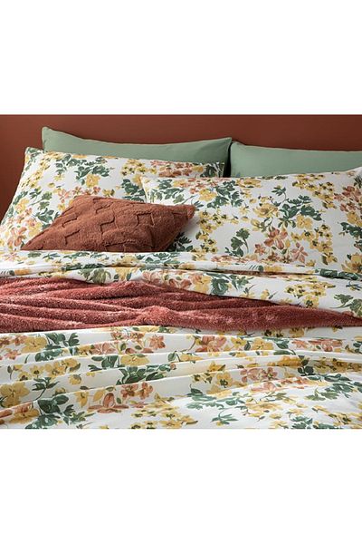 English Home Romantic Ivy Easy-Iron Μαξιλαροθήκη 2 τεμαχίων Terracotta