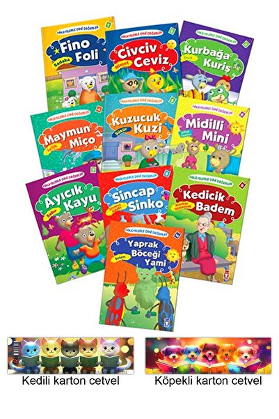 Timaş Çocuk Hikayelerle Dini Değerler Seti (5-7 yaş)