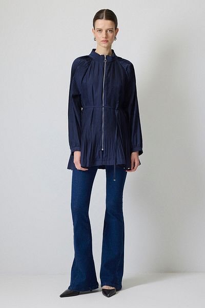Touché Privé Plired Front Zipper Jacket