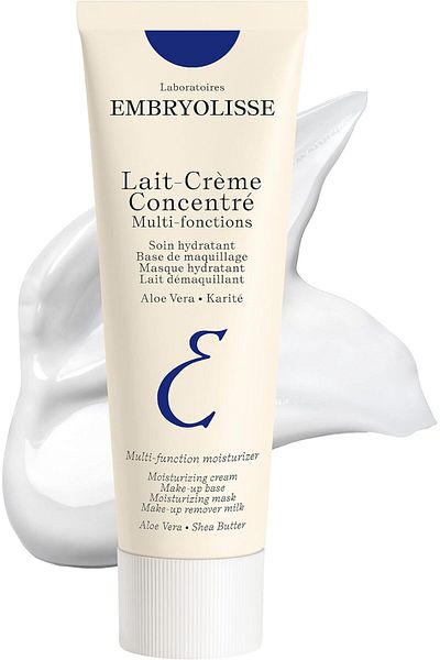 Embryolisse Lait Creme Concentre by Embryolisse, Face Cream and Makeup Primer, Shea Butter Moisturizer, 2.45 oz