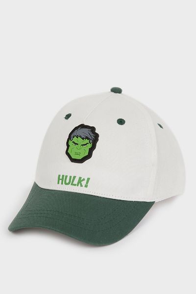 DeFacto Boy's Marvel Avengers Label Printed Cotton Cap Hat D9485A825Sm