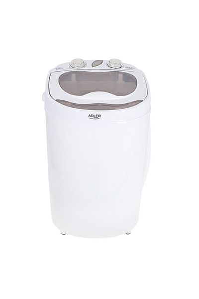 adler Mini pračka Ad 8055, kapacita 3 kg, ideální na cesty, kempování nebo dovolenou