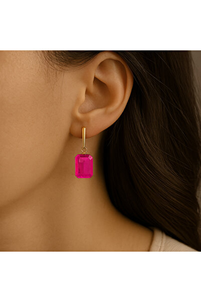 DURAN TAKI TASARIM Parabia Turmalin Gümüş Küpe