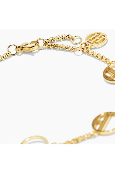 Tommy Hilfiger Brățară din oțel inoxidabil de aur pentru femei