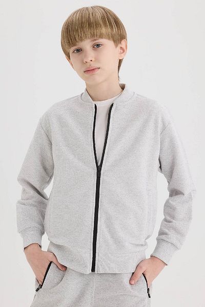 DeFacto Boy's College Collar Bomber Pike Cardigan D8553A825Sp