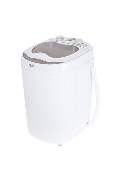 adler Mini pračka Ad 8055, kapacita 3 kg, ideální na cesty, kempování nebo dovolenou