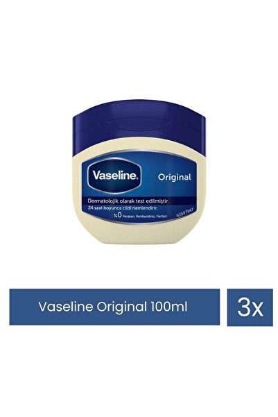 Vaseline Original 100ml x3 Adet