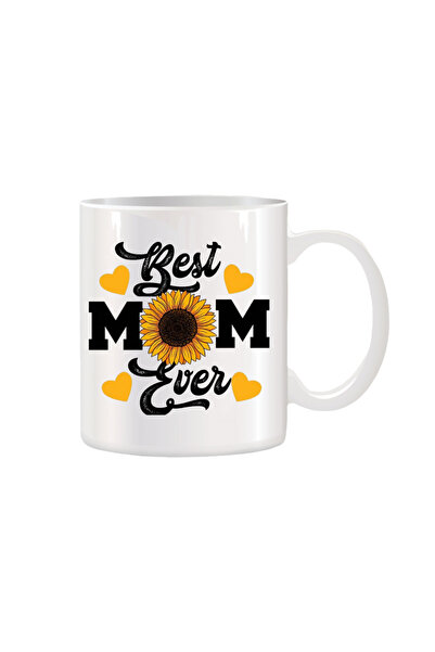 OEM Cana personalizata din ceramica alba Best Mom Ever, INOVATIX®. 330 ml