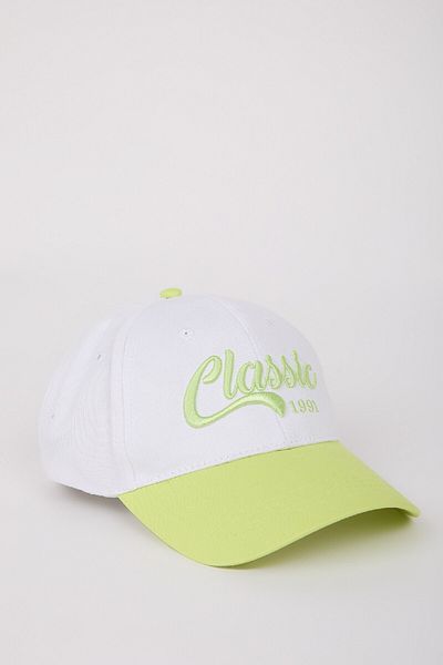 DeFacto Women's Label Printed Woven Baseball Basketball Cap D9473Ax25Sm