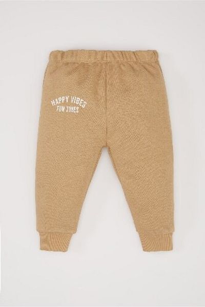 DeFacto Crew Neck Printed Sweatshirt and Elastic Sweatpants for Baby Boy Set of 2 D7907A525Sp