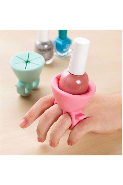 Generic 2pcs of multi-color nail polish holder