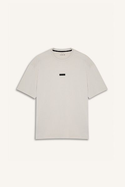 DeFacto DeFactoFit Boxy Fit Crew με λαιμόκοψη με στάμπα αθλητικό κοντομάνικο μπλουζάκι D7365AX25SP