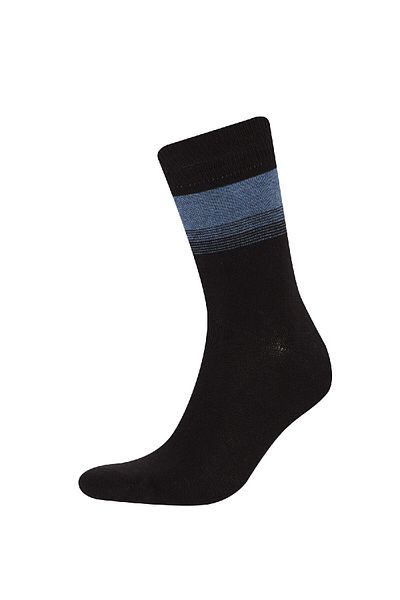 DeFacto 3-teilige lange Baumwollsocken für Herren D9646axns
