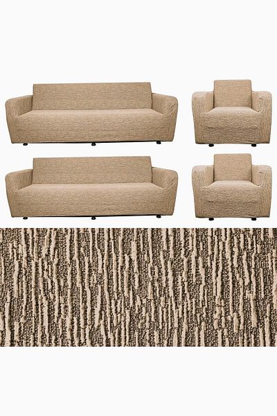probak Jacquard 3 3 1 1 Elastic Sofa Cover |   Elastic Seat Cover |   Seat Cover Set