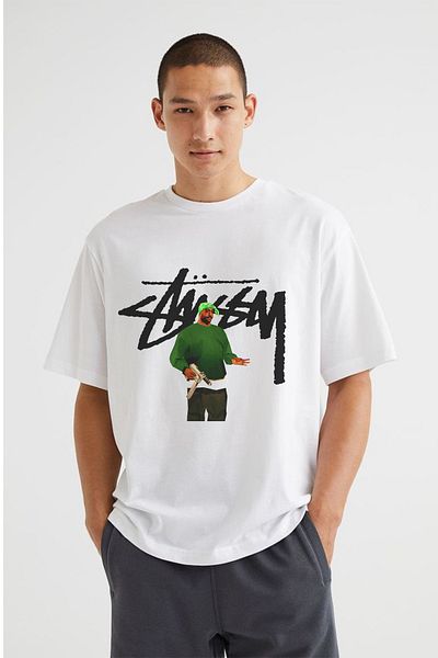 Grove Fashion ST Grove Printed Unisex Oversize T-Shirt