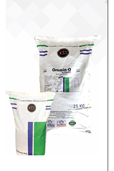 Oramin-O 25 kg büyükbaş küçükbaş yem katkısı vitamin mineral premiks ekstra maya ve toksin bağlayıcı