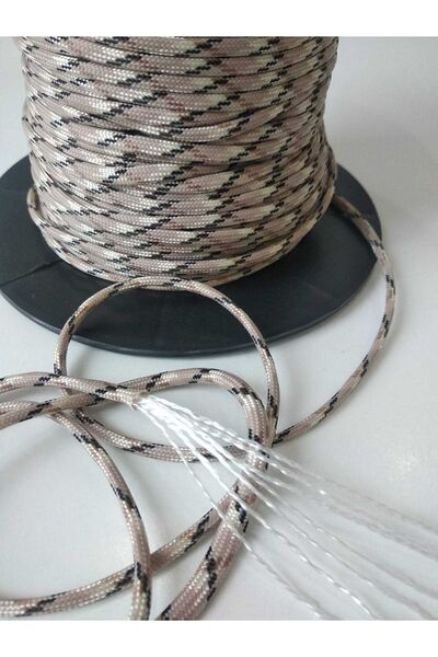 hobi outdoor Paracord 550 4mm 7 fire pentru exterior, brățară, cort, frânghie de camping, 10 metri Nr.:88