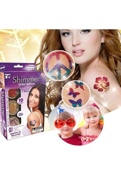 Generic glitter tattoos