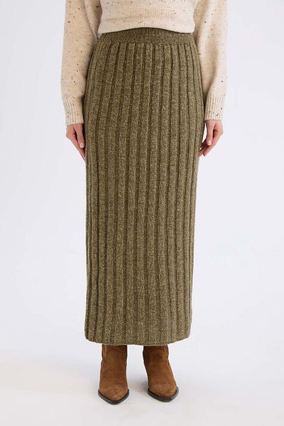 DeFacto Regular Fit Maxi Knitwear Φούστα B0089AX24WN