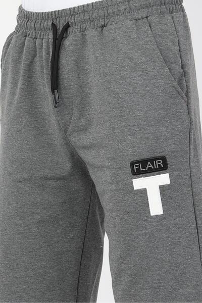 NEW YEAR FİT İki İplik Baskılı Erkek Kapri Şort