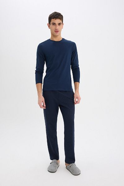 DeFacto Slim Fit Slim Fit kerékpáros gallér hosszú ujjú felső Z2771AZ25SP