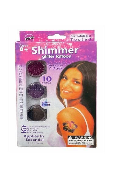 Generic glitter tattoos