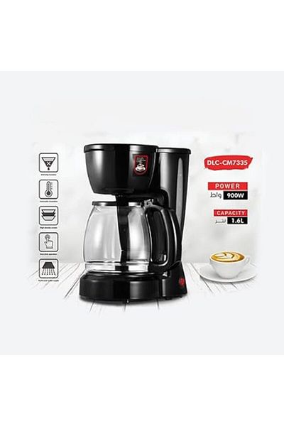 DLC Electric Coffee Maker (DLC-CM7335 | 1.6L | 900W)