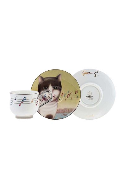 Karaca Set Cesti Cafea Unicef ​​Varol Yasaroglu & Gurbuz Dogan pentru 2 persoane 90 ml