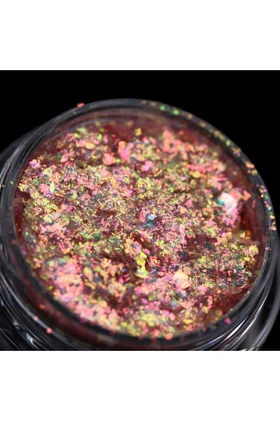 Kajol Beauty Pigment Pastel Flake Pk114 (PIERSICĂ-AURIU-LIME-ROZ) Pentru machiaj ®, <0,25 g